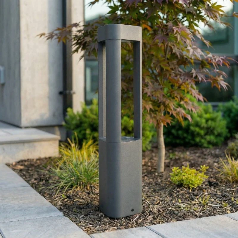 Borne Extérieure LED Lucande Pirron - Anthracite - 50 cm