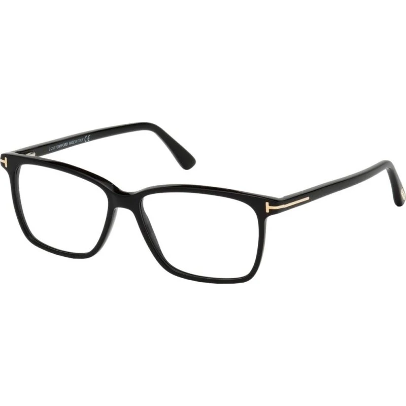 Tom Ford FT 5478-B Blue Block Lunettes de Vue Géométriques Noires