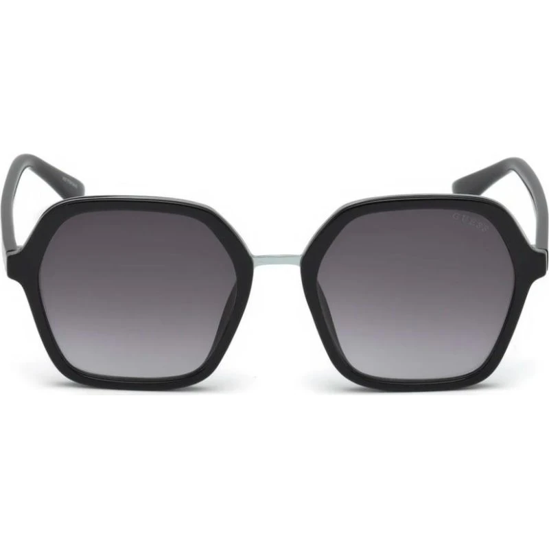 Guess GU7557 Lunettes de Soleil Papillon Noir et Gris 54mm