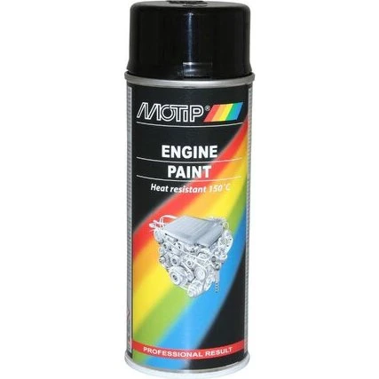 Motip Peinture Bloc Moteur Noir 400ml