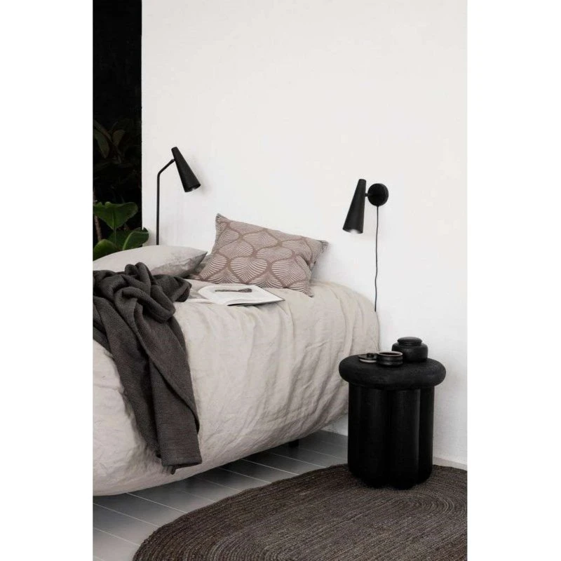 House Doctor Applique murale Precise Noir Mat 21 cm