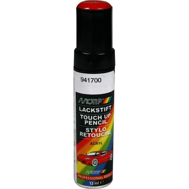 MOTIP 941310 Stylo Peinture Rouge 12 ml