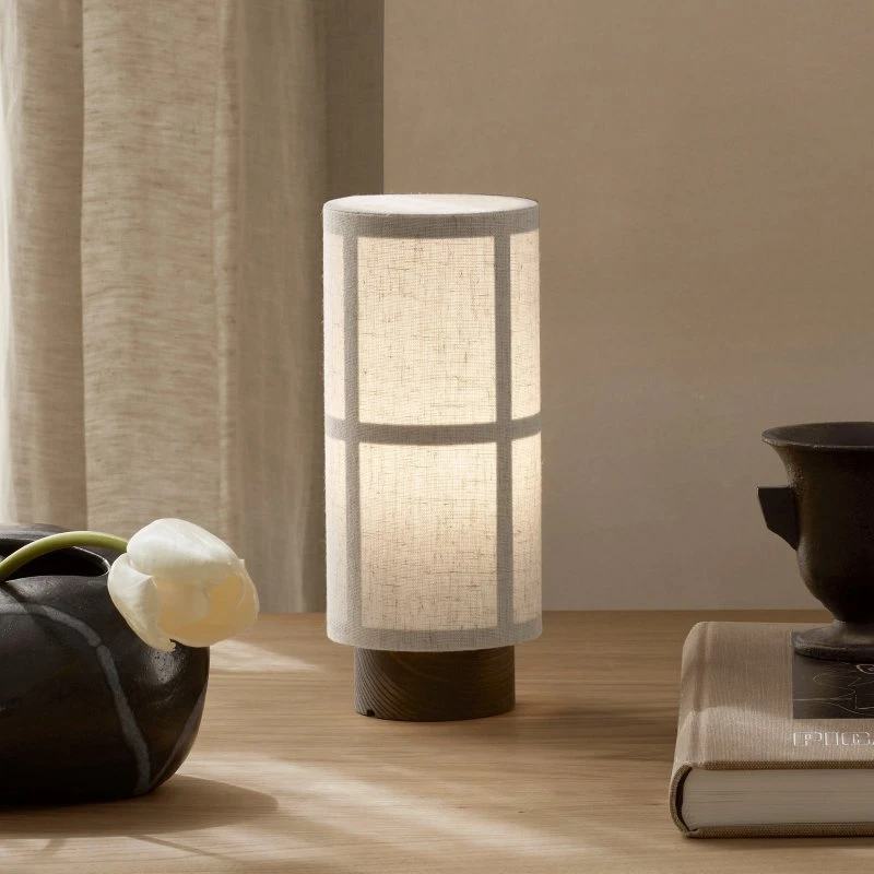 Audo Copenhagen Lampe de Table Portable Hashira Raw