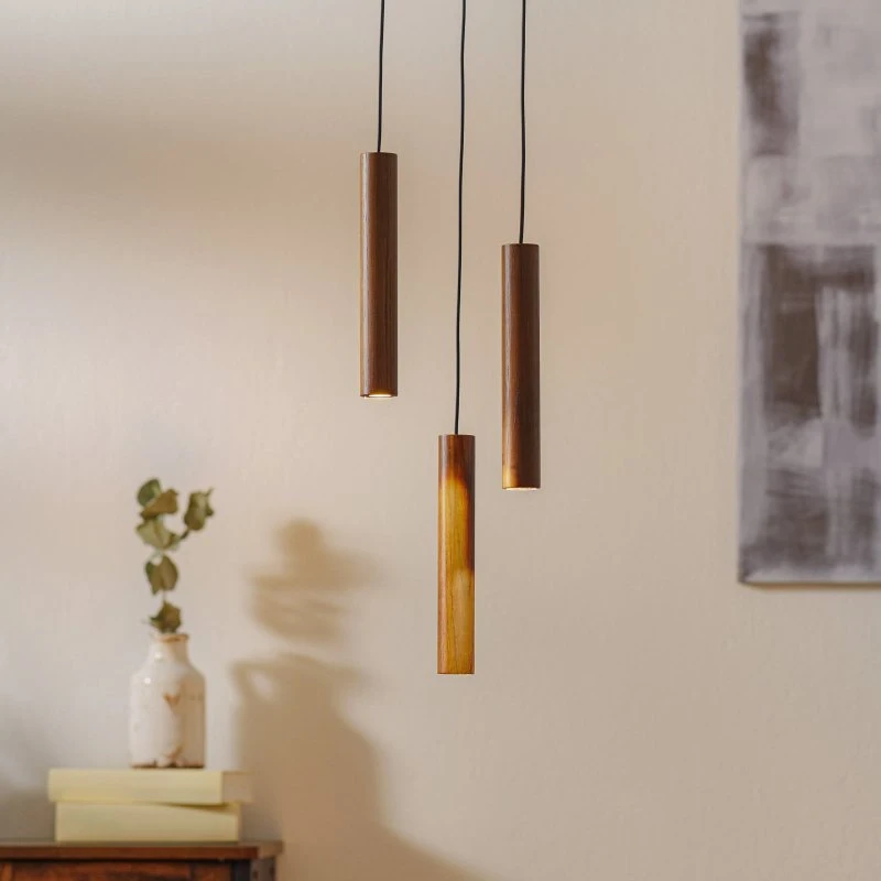 Umage Chimes Cluster 3 Suspension Chêne Foncé