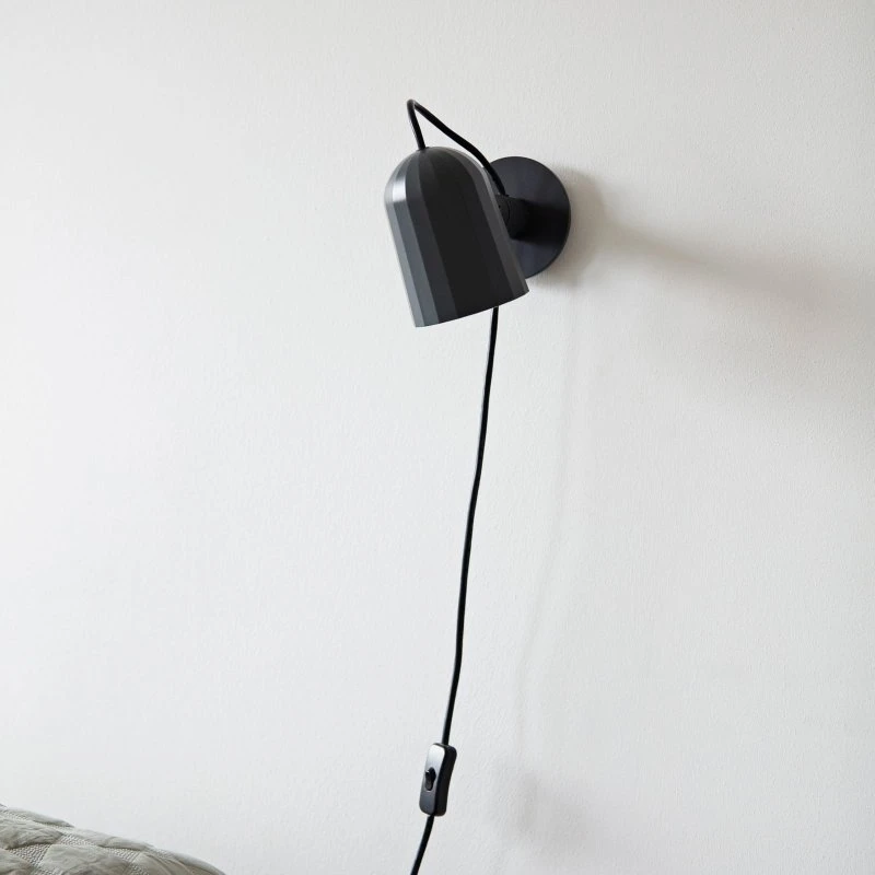 HAY Applique murale Noc Wall - Gris foncé - Design minimaliste