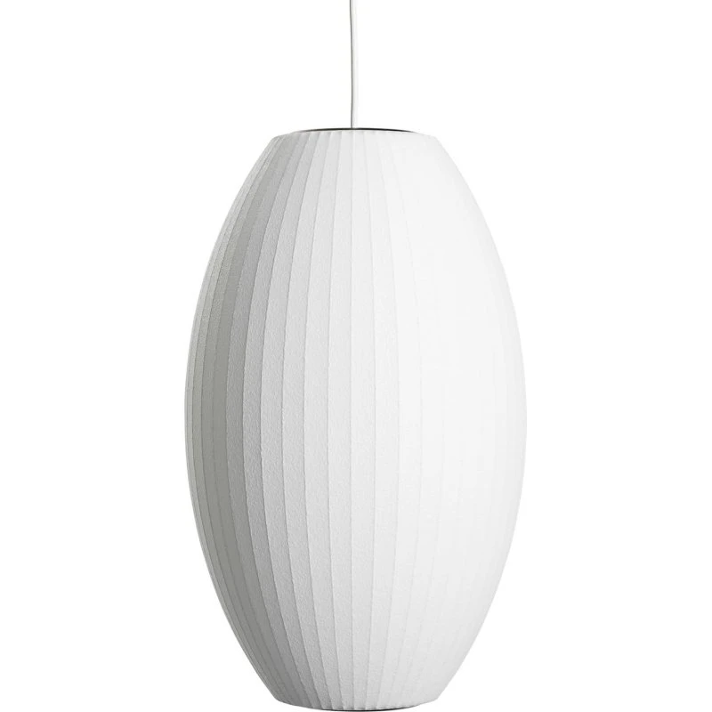 HAY Suspension Nelson Cigar Bubble M - Blanc - Ø 33 cm