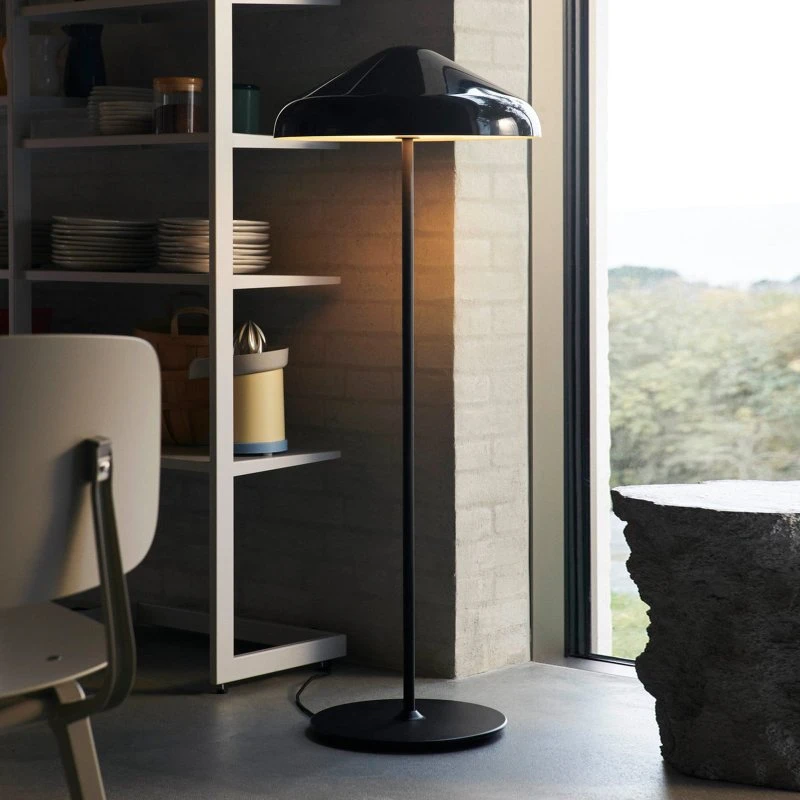 HAY Lampadaire Pao Steel Soft Black - Design Naoto Fukasawa