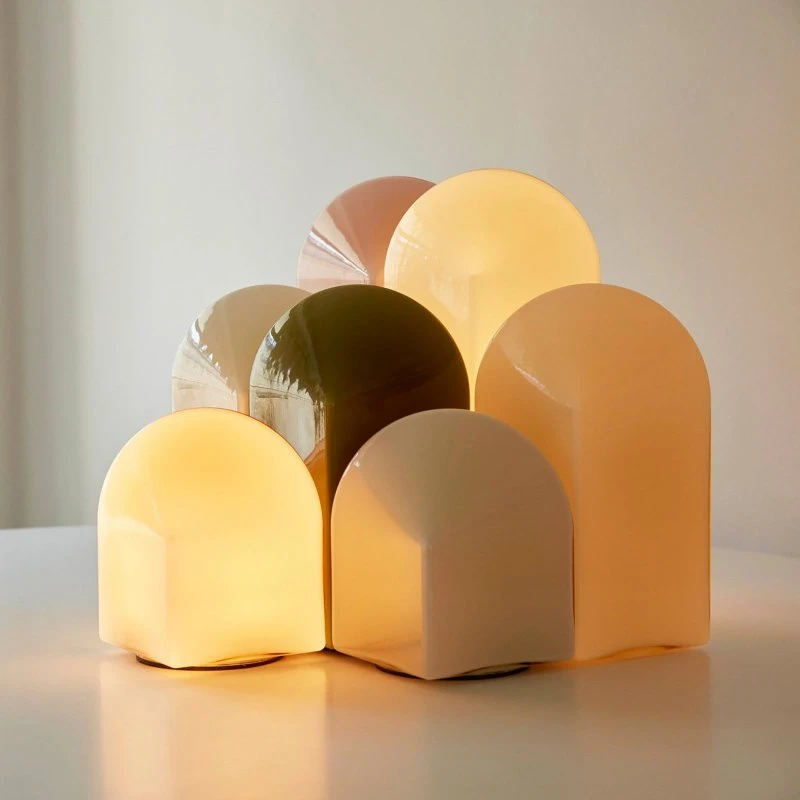 HAY Parade Lampe de Table Shell White - 32 cm