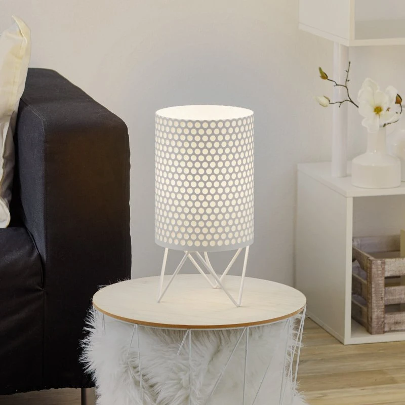 GUBI Pedrera ABC Lampe à poser blanche