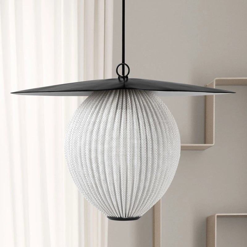 GUBI Suspension Satellite Ø 22 cm Blanc Crème