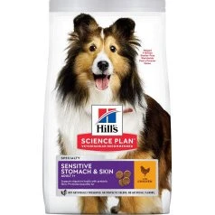 Hill's Science Plan Canine Adult Sensitive Stomach & Skin Poulet 14 kg