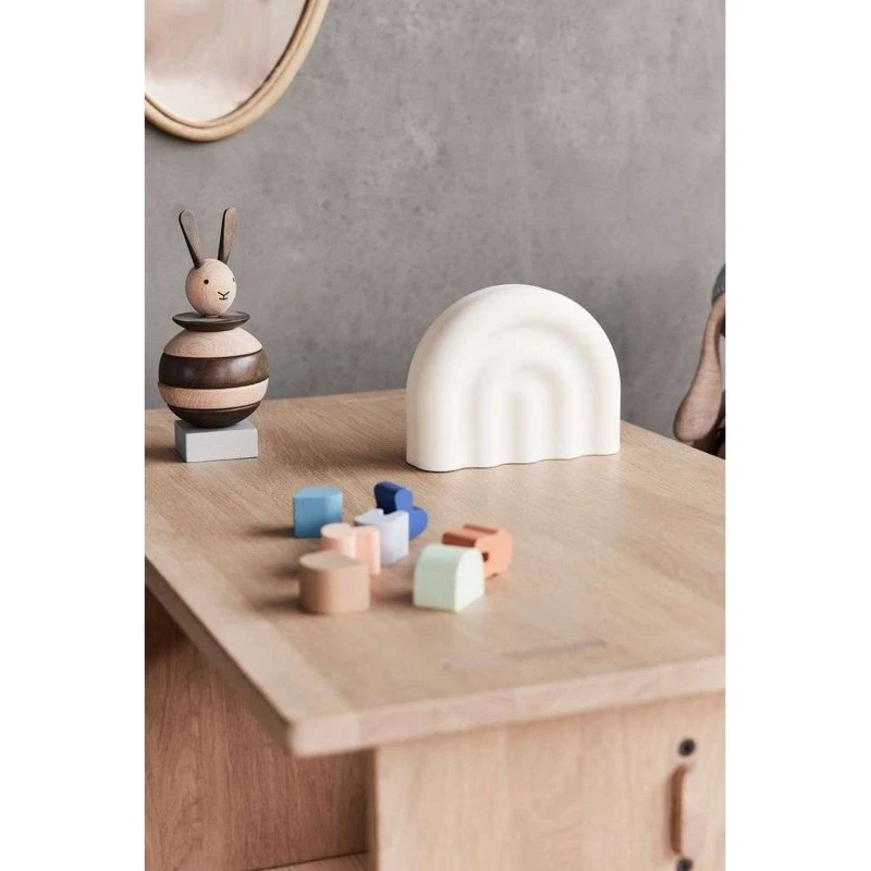 OYOY Lampe de Table Rainbow Off-White