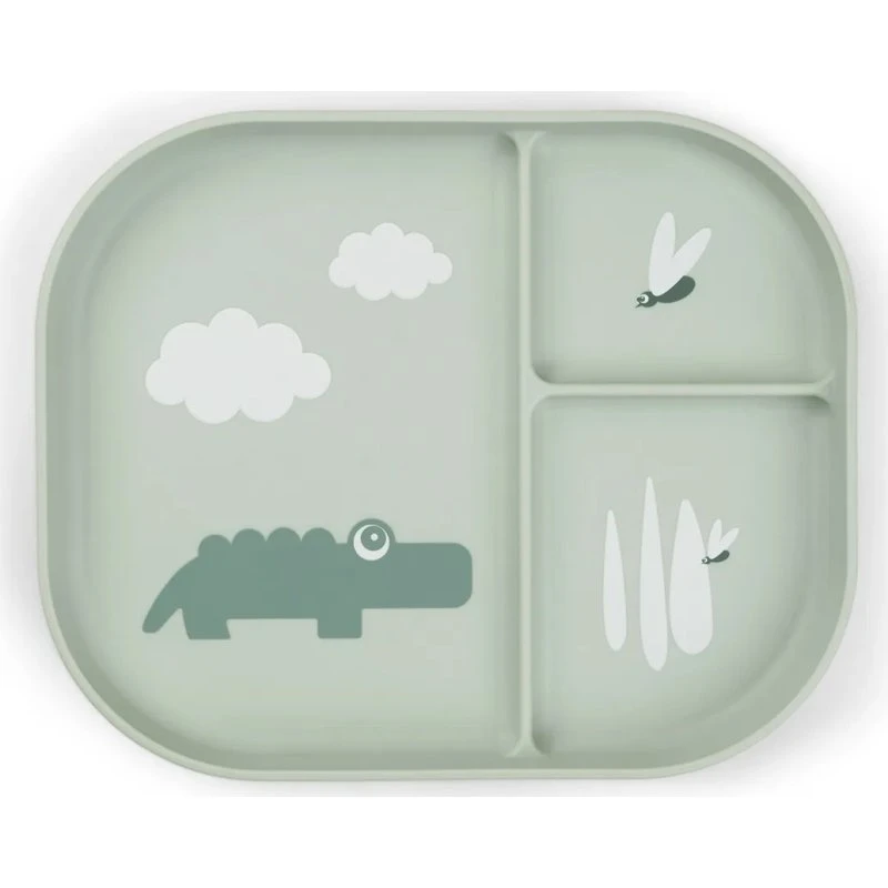 Done by Deer Assiette Foodie Croco Verte