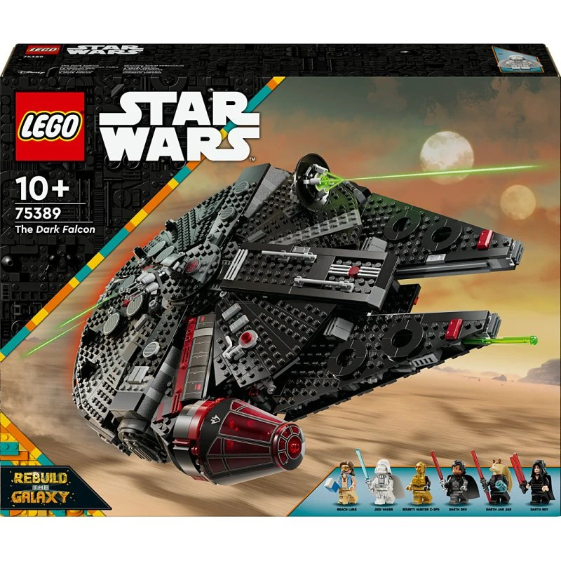 LEGO Star Wars 75389 Faucon Noir Black Edition
