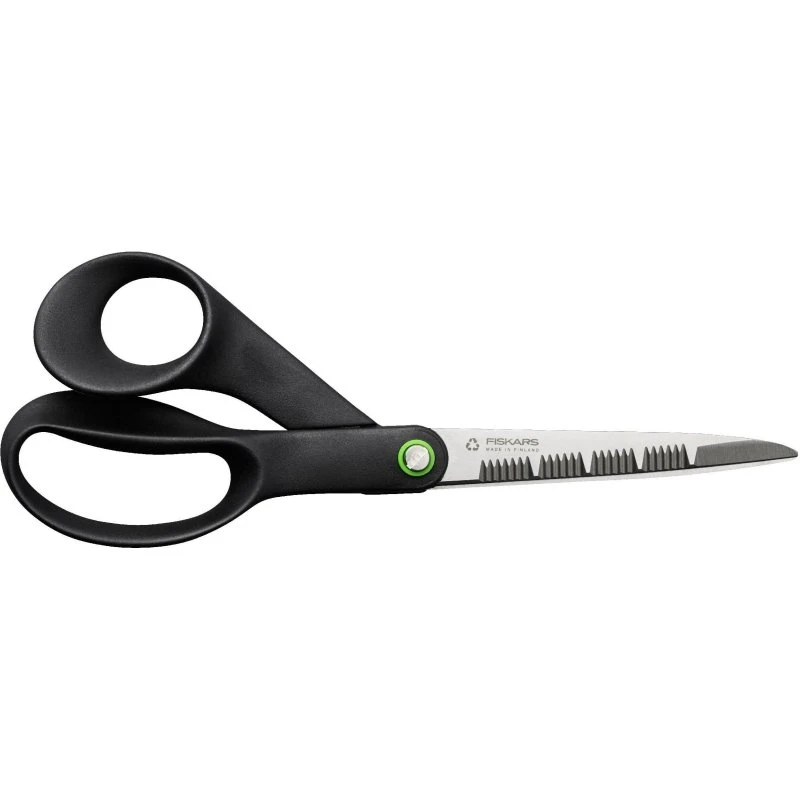 Fiskars ReNew Ciseaux Cuisine 21 cm, Acier Inoxydable Recyclé