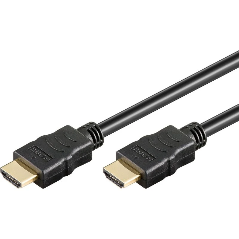 Goobay HDMI 2.0 1m noir doré eARC 4K