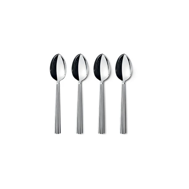 Georg Jensen Bernadotte Cuillère à dessert, set de 4 pcs