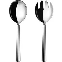 Georg Jensen Couverts à salade Bernadotte inox 20,7 cm