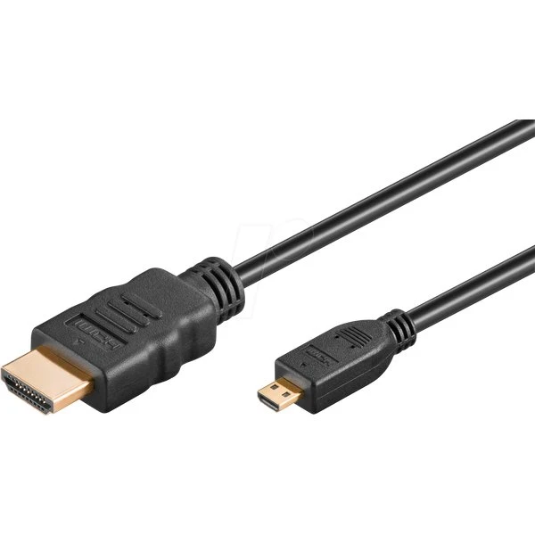 Goobay Câble HDMI/Micro HDMI 5 m avec Ethernet