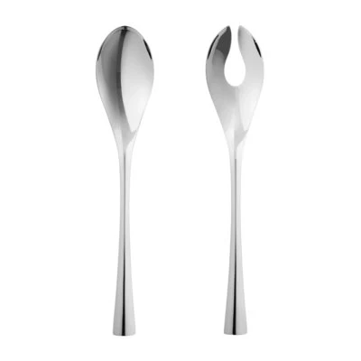 Georg Jensen Cobra Couverts à Salade (Lot de 2) - Argent