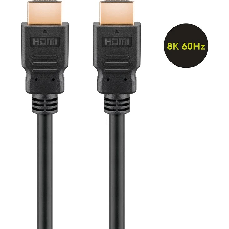 Goobay Câble HDMI 2.1 8K 2m Noir