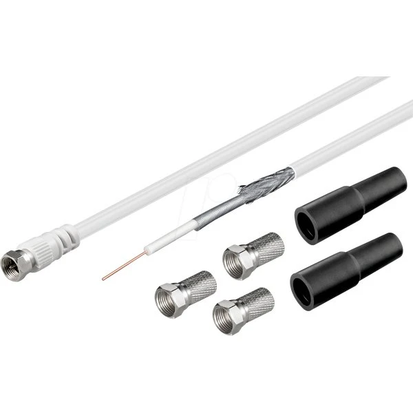 Goobay 100 dB Câble Coaxial 30 m LNB Blindé