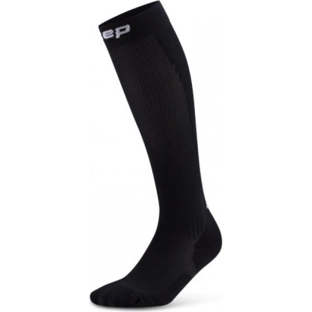CEP Core Run Socks Tall 5.0 - Chaussettes de course femme, Noir