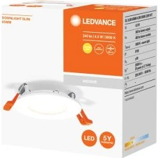 LEDVANCE SLIM 85mm 4W 3000K Spot Encastré