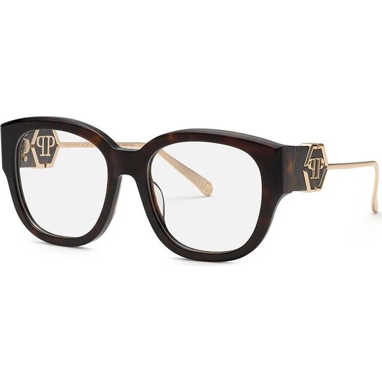 Philipp Plein Lunettes de Vue Plein Rose Venus VPP124M Havane