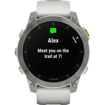 Garmin Epix Gen 2 Sapphire Titane Blanc 47 mm