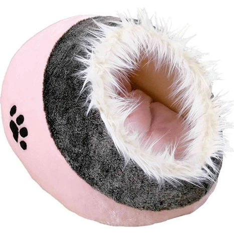 Trixie Abri Minou Rose/Gris 35x26x41cm