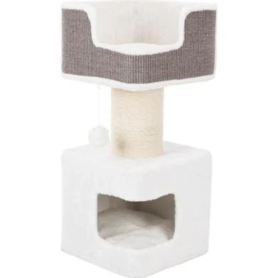 Trixie Arbre à chat Ava XXL 86 cm blanc/gris