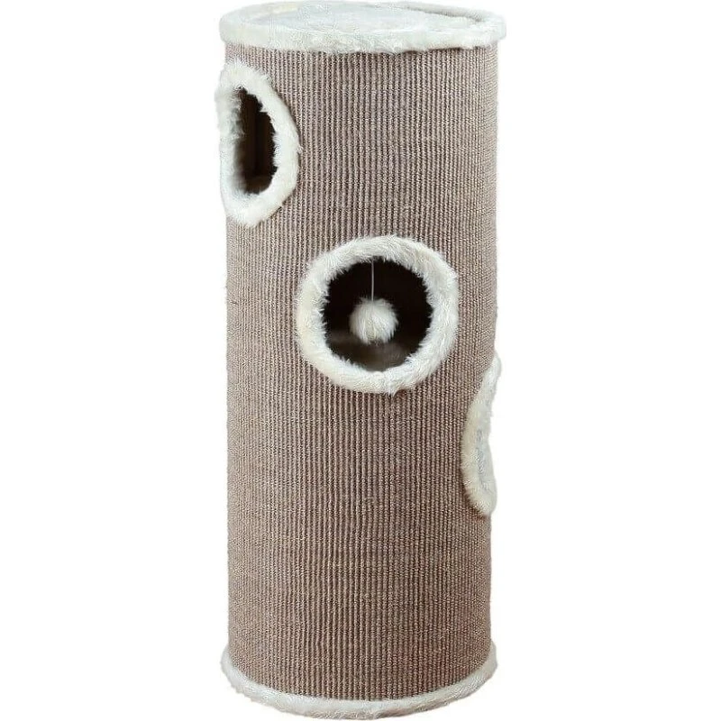 Trixie Edoardo Arbre à Chat 100 cm Taupe/Crème