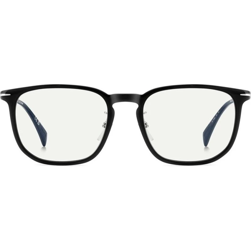 David Beckham DB 1169/G Lunettes de Vue Carrées pour Homme - Noir