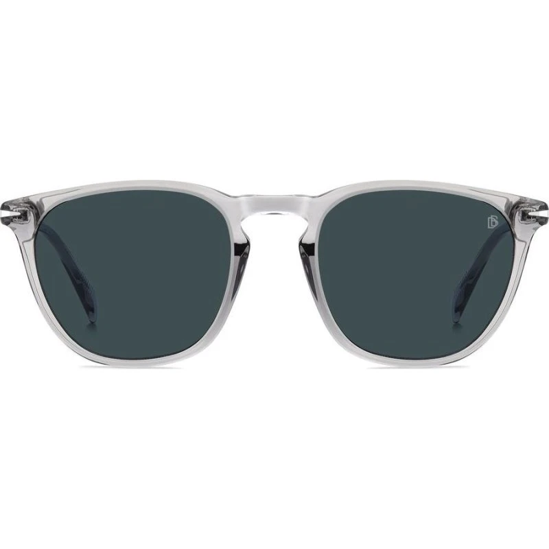 David Beckham DB 1160/S Lunettes de Soleil Homme Rectangulaires Bleues