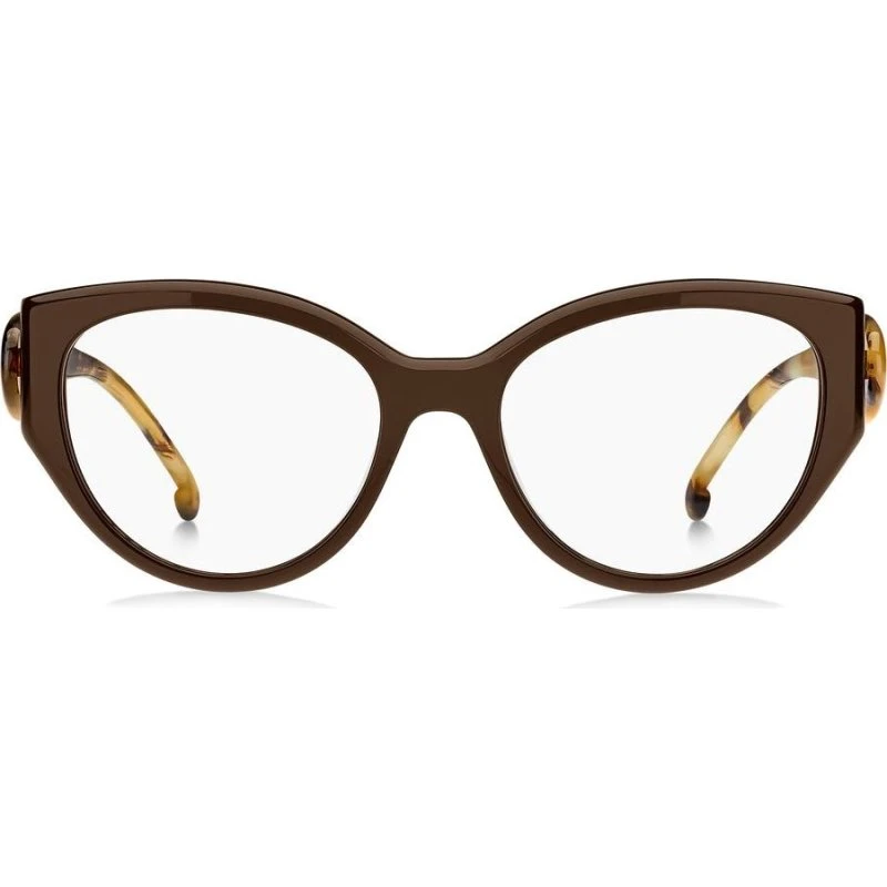 Etro 0057 Lunettes de Vue Femme Marron Œil de Chat