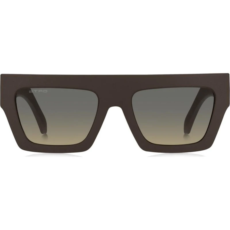 Etro 0049/G/S Lunettes de Soleil Carrées Marron Unisexe