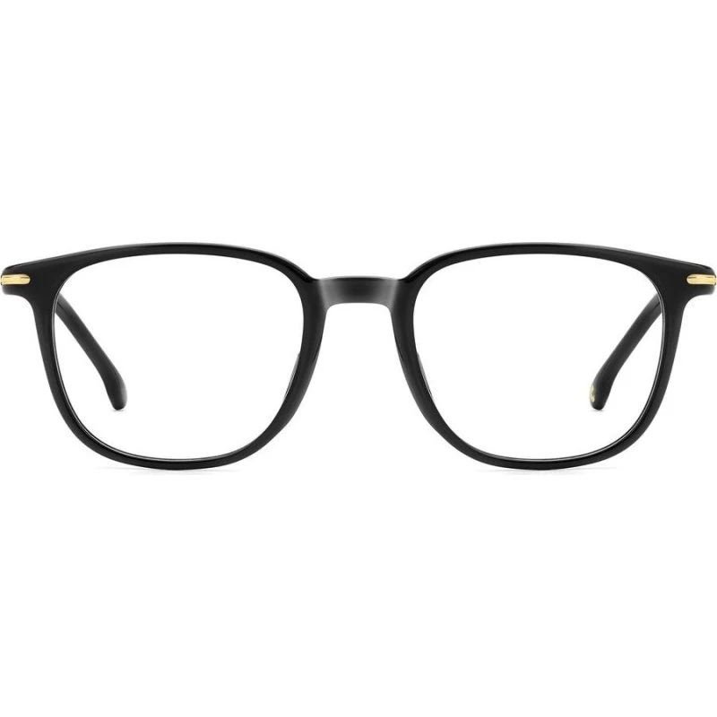 Carrera 348 Lunettes de Vue Homme Carrées en Acétate Noir