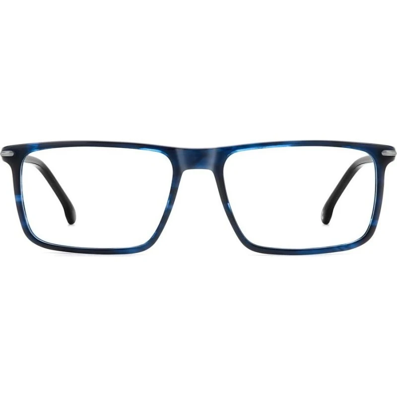 Carrera 347 Lunettes de Vue Homme Rectangles en Acétate Bleu