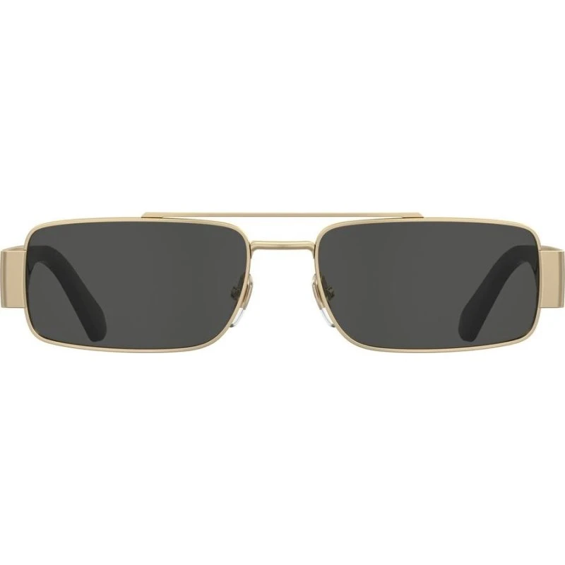 Moschino MOS184/S Lunettes de Soleil Rectangulaires Unisexe - Gris