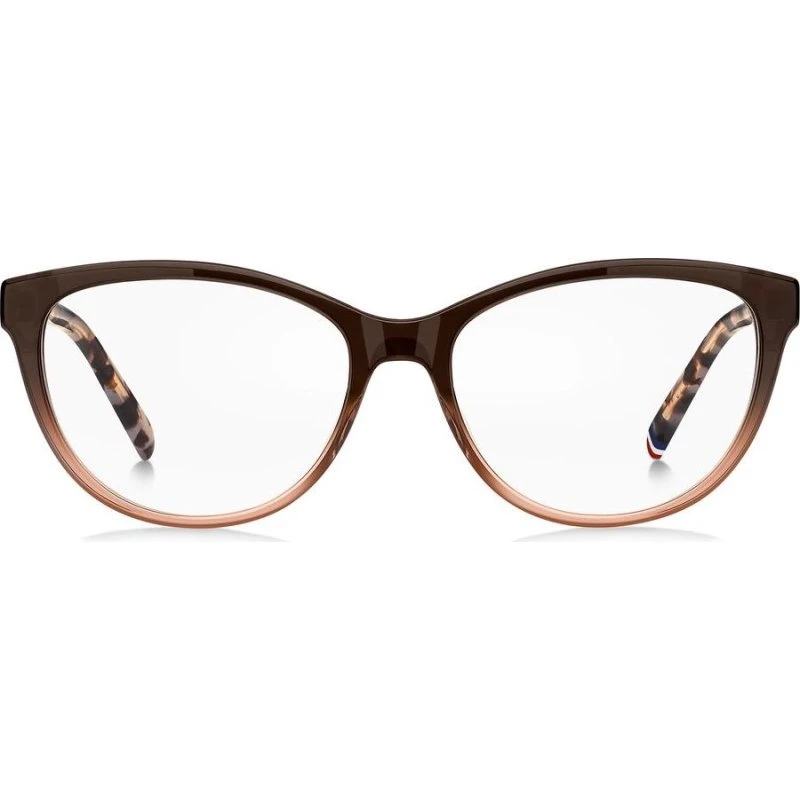Tommy Hilfiger TH 2230 Lunettes de Vue Femme Marron Oeil de Chat