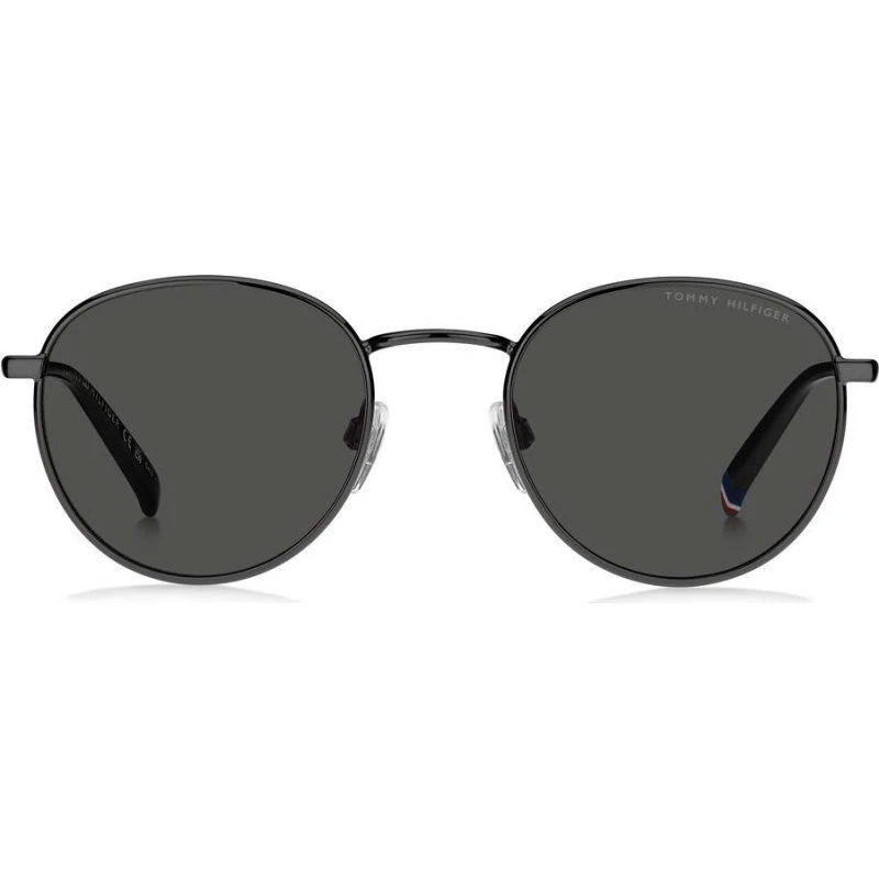 Tommy Hilfiger TH 2217/S Lunettes de Soleil Pantos Grises Unisexe