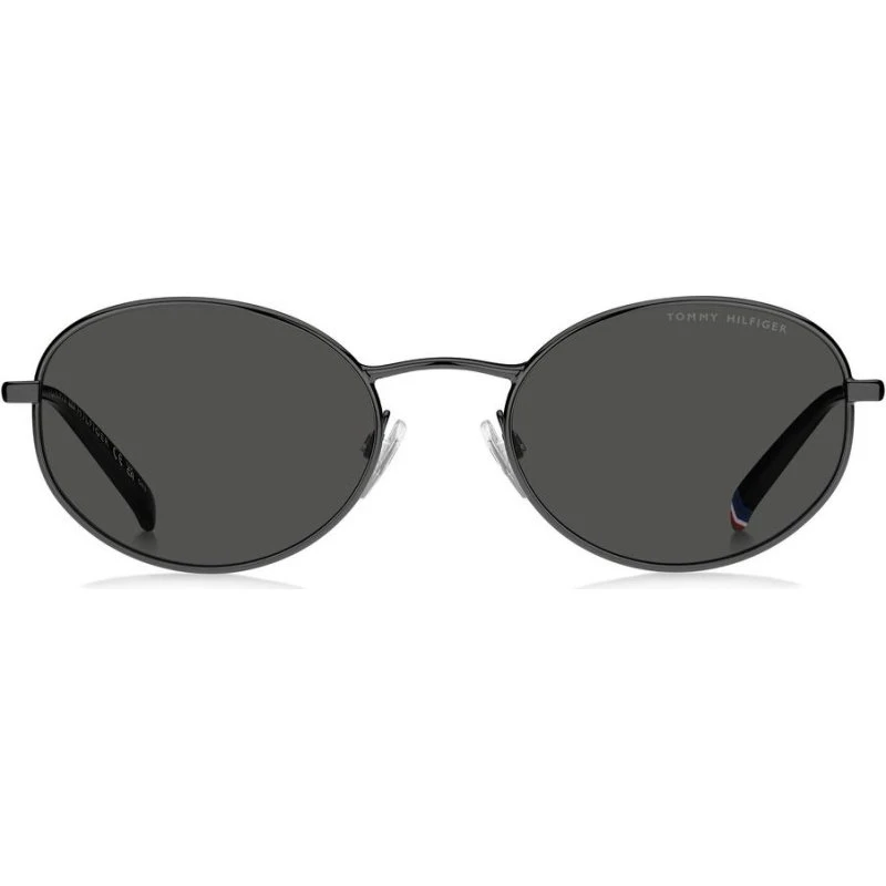 Tommy Hilfiger Lunettes de Soleil TH 2219/S Ovales - Grigio