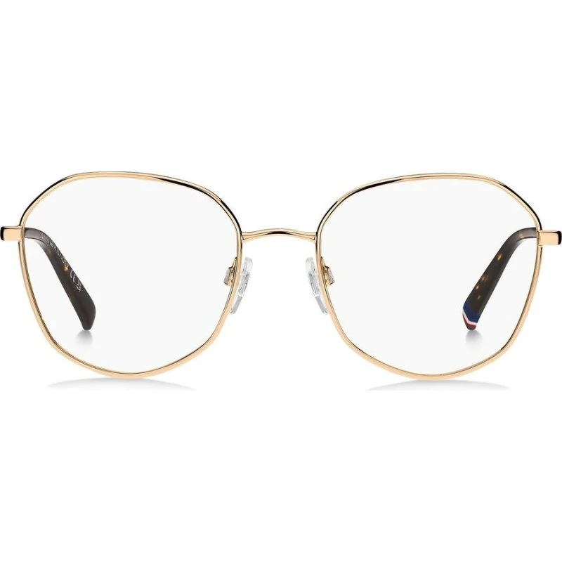Tommy Hilfiger TH 2221 Lunettes de Vue Géométriques Or Rose