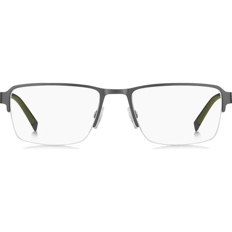 Tommy Hilfiger TH 2197 Lunettes de Vue Homme Grises Rectangulaires