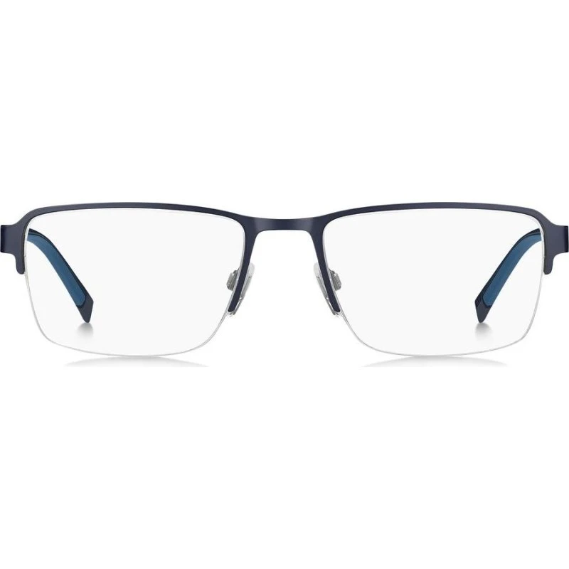 Tommy Hilfiger TH 2197 Lunettes de Vue Homme Rectangulaires Bleues