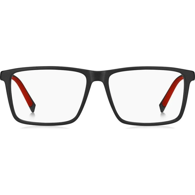 Tommy Hilfiger TH 2198 - Lunettes de vue homme noires rectangulaires