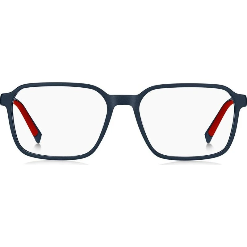 Tommy Hilfiger TH 2199 - Lunettes de vue rectangulaires bleues pour homme
