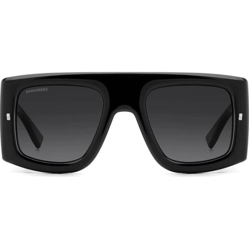 Dsquared2 Icon 0024/S Lunettes de Soleil Homme Noires et Grises