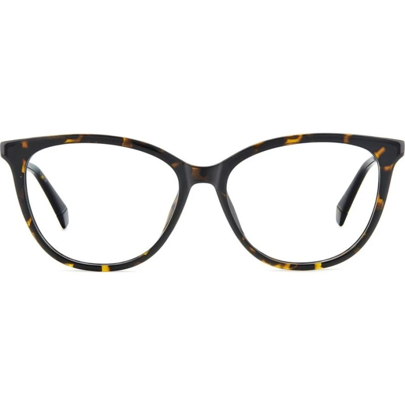 Polaroid PLD D564 Lunettes de Vue Femme Œil de Chat Havane